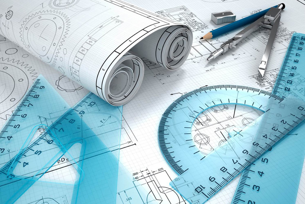 Engineering Schematics and blueprints for building works