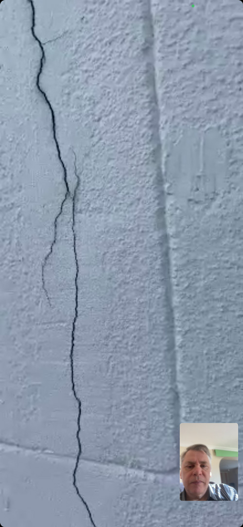 subsidence crack Greater London
